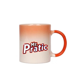 Turuncu Gölgeli Seramik Kupa