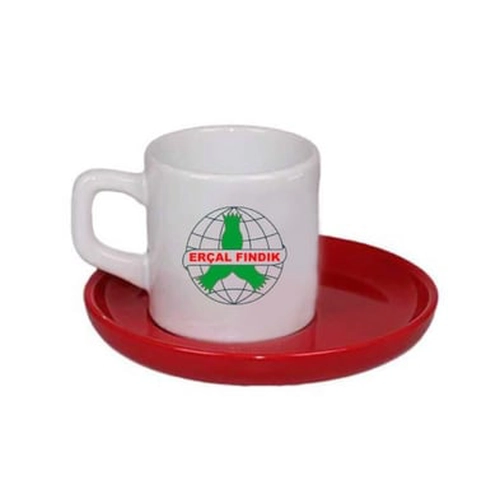 Süblimasyon Kırmızı Kahve Fincanı