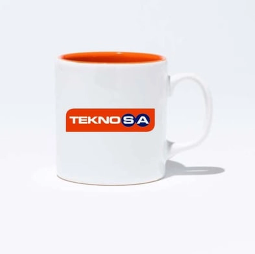 İçi Turuncu Seramik Kupa