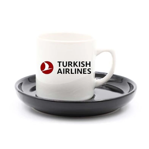 Süblimasyon Siyah Kahve Fincanı