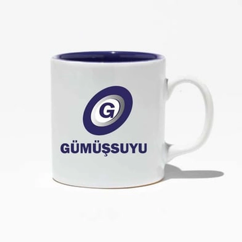 İçi Lacivert Seramik Kupa